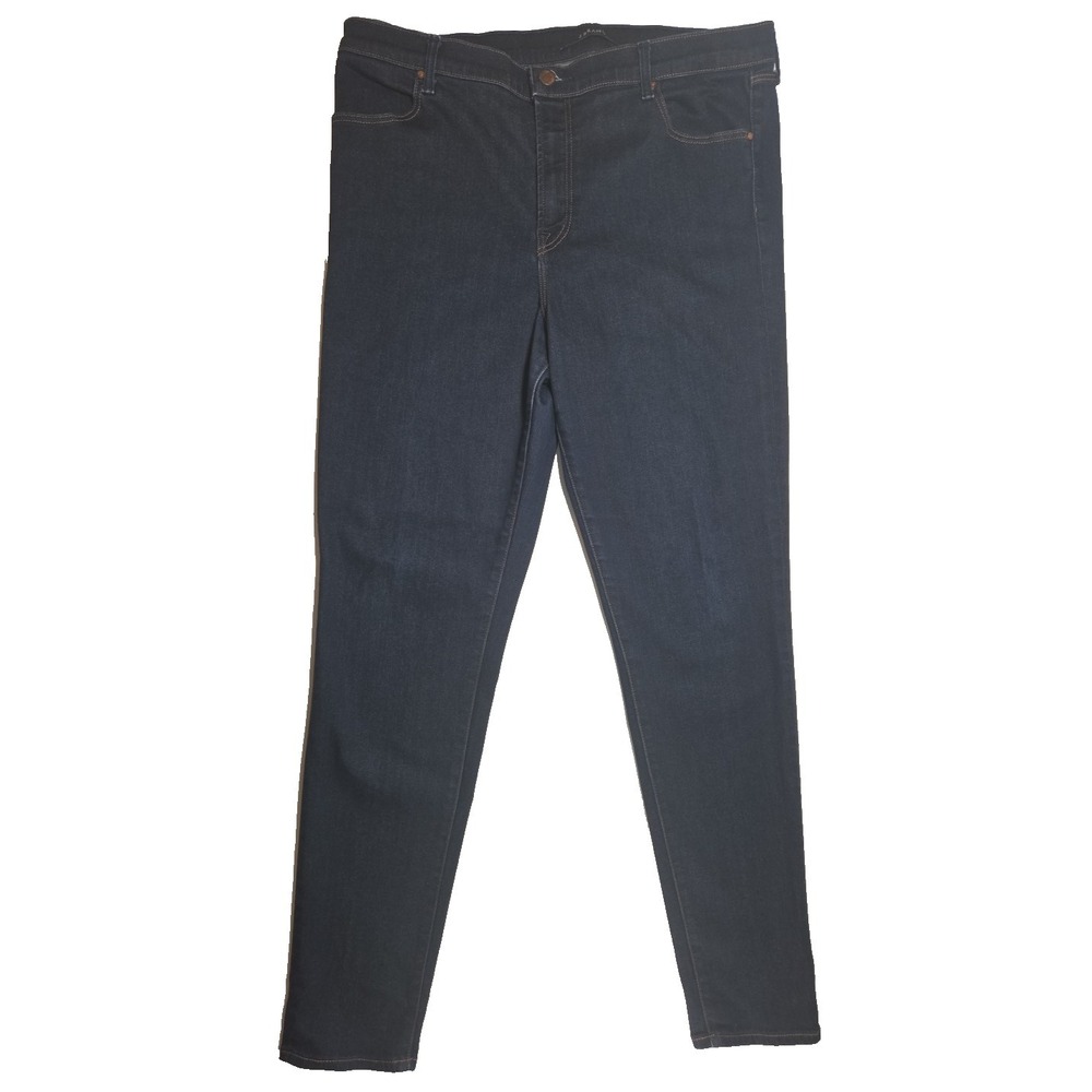 J Brand Maria High Rise Skinny Jeans Women's Size 34 Dark Wash Twilight Indigo